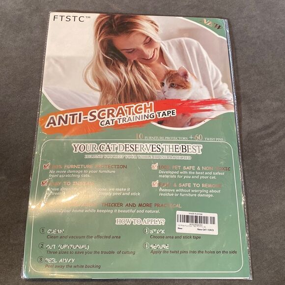 Anti-Scratch Cat Scratching Tape NEW - Picture 1 of 4